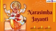 Narasimha Jayanti 2024 Wishes, Messages and Quotes: Send Greetings, Wallpapers and HD Images to Family and Friends on the Festival Day
