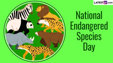 National Endangered Species Day 2024 Date and Theme: Know History and Significance of the Day That Highlights the Need To Protect the Endangered Species
