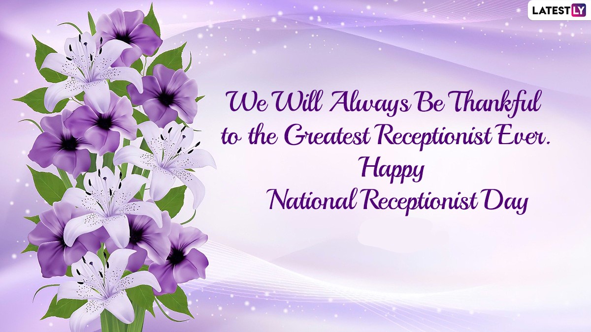 Happy Receptionists' Day 2024 Greetings WhatsApp Messages, Images, HD