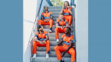 Netherlands Jersey for ICC T20 World Cup 2024 Unveiled: See Pics of Kit To Be Worn by Dutch Cricket Team During Men’s Twenty20 WC