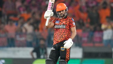 SRH vs RR IPL 2024 Innings Update: Travis Head and Nitish Reddy Fifties, Heinrich Klaasen's Blitz Helps Sunrisers Hyderabad Score 201/3