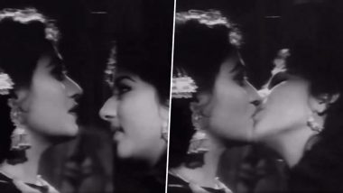 Noor Jehan and Neelo Begum’s ‘Lesbian’ Kiss From 1959 Pakistani Film Neend Goes Viral (Watch Video)