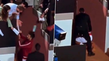 Novak Djokovic Accidentally Hit by Bottle After It Slips From Fan’s Bag as He Was Signing Autographs at Italian Open 2024, Tournament Organisers Issue Statement (Watch Video)