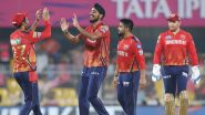 RR vs PBKS IPL 2024 Innings Update: Harshal Patel, Sam Curran and Other Bowlers Shine As Visitors Restrict to Rajasthan Royals For 143/8