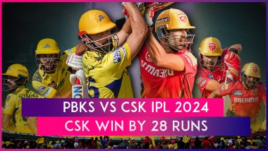 PBKS vs CSK IPL 2024 Stat Highlights: Ravindra Jadeja Stars As Chennai Super Kings Return To Winning Ways