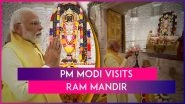 PM Modi At Ram Mandir: Prime Minister Narendra Modi Visits Ram Temple In Uttar Pradesh&rsquo;s Ayodhya, Offers Prayers
