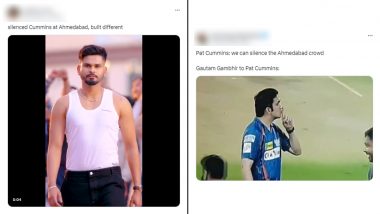 Pat Cummins 'Silenced' in Ahmedabad Memes Go Viral After KKR Beat SRH in Qualifier 1 to Enter IPL 2024 Final