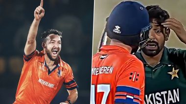Netherlands’ Pacer Paul van Meekeren Responds to Pakistani Fan Calling Him ‘Haris Rauf’s Son’, Writes ‘I Just Wanna Clarify That…’ (See Post)