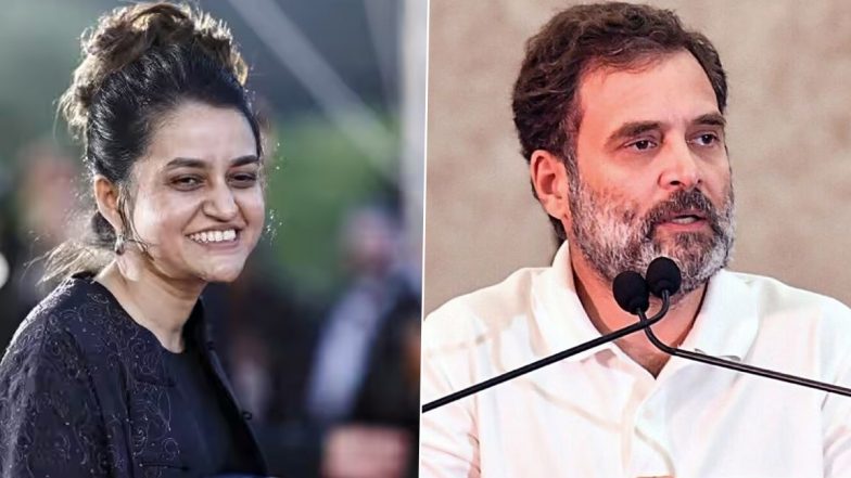 Did 'Payal Kapadia' Call Rahul Gandhi 'True Inspiration' While ...