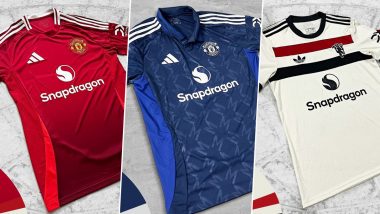 Manchester United’s Jersey for 2024–25 Season Leaked? See Pic of Potential New Kit To Be Worn by the Red Devils (View Pics)