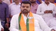 Prajwal Revanna, Prime Accused in Sex Video Scandal and Suspended JDS MP, Trailing by 35,895 Votes From Hassan Lok Sabha Seat