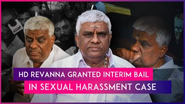 Prajwal Revanna Sex Video Scandal: Bengaluru Court Grants Interim Bail To HD Revanna In Sexual Harassment Matter