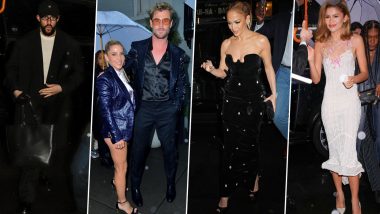 Zendaya, Jennifer Lopez, Bad Bunny, and Chris Hemsworth Attend the Exclusive Pre-Met Gala Dinner, Set the Tone for the Most Anticipated MET Gala 2024! (View Pics)