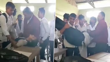 Pune Girl 'Possessed' Viral Video: Reddit User Shares Clip of Teenage Student Floating in Air Inside Classroom, Claims She Was Possessed by Demon