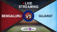 IPL 2024 Royal Challengers Bengaluru vs Gujarat Titans Free Live Streaming Online on JioCinema: Get TV Channel Telecast Details of RCB vs GT T20 Cricket Match on Star Sports