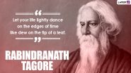 Rabindranath Tagore Jayanti 2024 HD Wallpapers & Images for Free Download Online: Share WhatsApp Status, Messages and Quotes With Near and Dear Ones