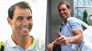 Rafael Nadal All Smiles As He Arrives in Paris Ahead of French Open 2024 (See Pics and Videos)