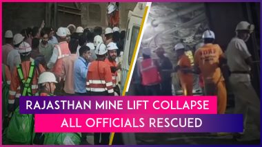 Rajasthan Mine Lift Collapse: All 15 Hindustan Copper Limited Officials Pulled Out After Overnight Rescue Operation, One Feared Dead