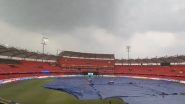 Hyderabad Weather Updates Live SRH vs GT IPL 2024: Covers in Place as Groundsmen Start Work