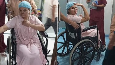 Rakhi Sawant Health Update: Actress’ Ex-Husband Ritesh Singh Shares Video From Hospital Before Her Surgery for Tumour – WATCH