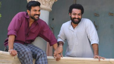 On Jr NTR’s Birthday, Ram Charan Shares a Throwback Pic From RRR Sets and Extends His Heartfelt Wishes