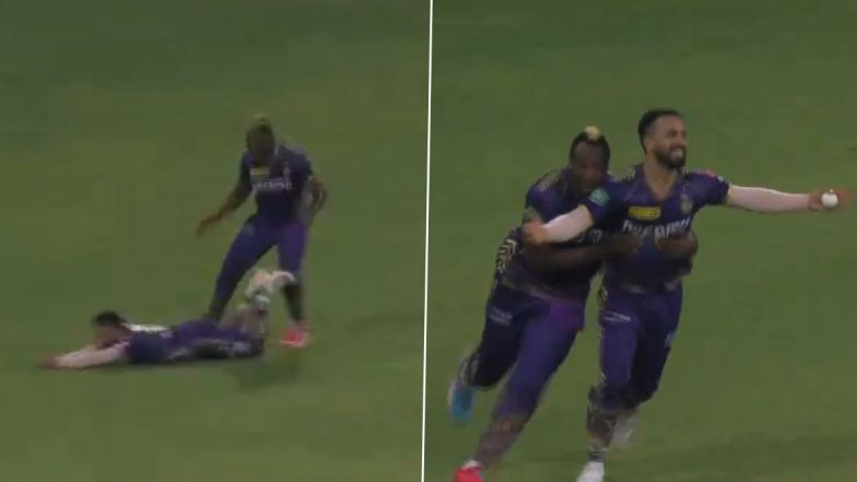 Ramandeep Singh Takes Sensational Diving Catch to Dismiss Arshin Kulkarni During LSG vs KKR IPL 2024 Match. Video Goes Viral