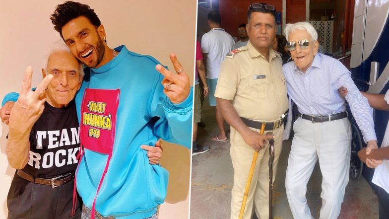 ‘Every Vote Counts!’ Ranveer Singh Applauds His 93-Year-Old ‘Rockstar Nana’ for Participating in Phase 5 of Lok Sabha Elections (View Pic)