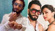 Ranveer Singh Quashes Divorce Rumours With Deepika Padukone, Flaunts His Wedding Ring and Says It Is ‘Very Dear’ to Him (Watch Video)