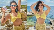 Rashmika Mandanna Is the Epitome of Sunshine in a Yellow Bikini, Paired With a Chic Crocheted Wrap Skirt for an Exclusive and Glamorous Photoshoot (View Pics)