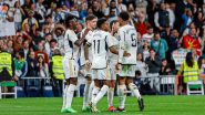 Real Madrid 5–0 Alaves, La Liga 2023–24: Vinicius Jr Scores a Brace As Los Blancos Dominate El Glorioso