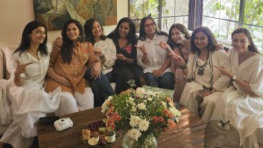 Mom-To-Be Richa Chadha Radiates Pregnancy Glow As She Enjoys Get Together With Dia Mirza, Konkona Sensharma, Shabana Azmi and Others (View Pics)