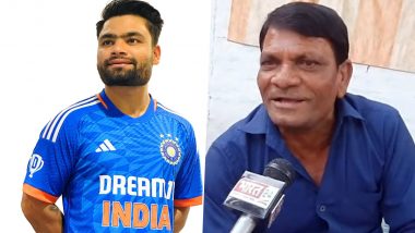 Rinku Singh is Heartbroken After Not Making it to India’s T20 World Cup 2024 Squad, Reveals Father Khanchandra Singh (Watch Video)