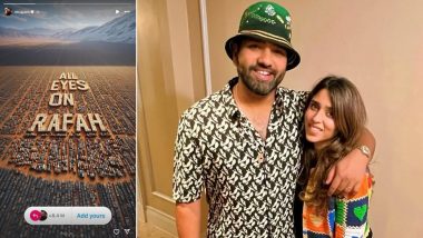 Rohit Sharma's Wife Ritika Sajdeh Shares 'All Eyes on Rafah' Instagram Story Amid Israel-Palestine Conflict, 'Is Her Account Hacked?' Ask Fans