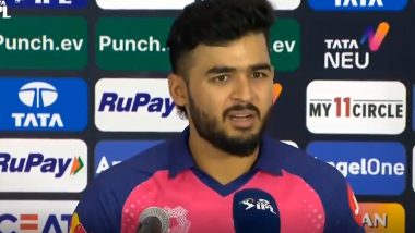 Riyan Parag Reacts On His Non-Selection in India's Squad For ICC T20 World Cup 2024, Says 'I Was Not Even in Contention' (Watch Video)