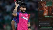 Riyan Parag Cancels Practice Session to Watch RCB vs CSK IPL 2024 Match, Shares Screenshot of WhatsApp Chat With Coach (See Post)