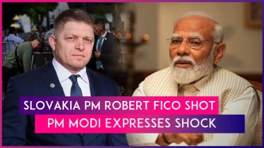 Slovakia Prime Minister Robert Fico Injured After Being Shot; PM Narendra Modi Expresses Shock