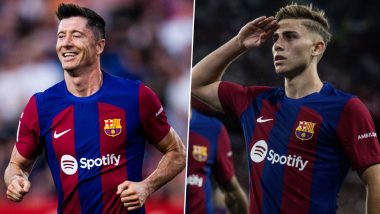 Sevilla 1–2 Barcelona, La Liga 2023–24: Robert Lewandowski and Fermin Lopez Score As Blaugrana Topples Los Nervionenses