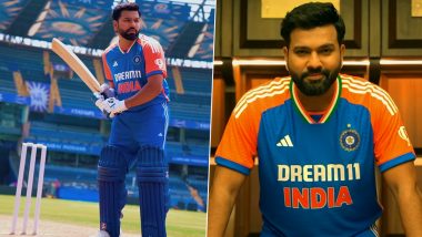 Team India Captain Rohit Sharma Features in New Indian Cricket Team Kit Designed By Adidas For ICC T20 World Cup 2024 (Watch Video)