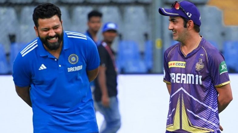 Gautam Gambhir's Old Interview Praising Rohit Sharma Goes Viral Ahead of MI vs KKR IPL 2024 Match at Wankhede Stadium (Watch Video)