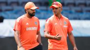 ICC T20 World Cup 2024: Indian Captain Rohit Sharma Has Really ‘Enjoyed His Time’ With Outgoing Coach Rahul Dravid
