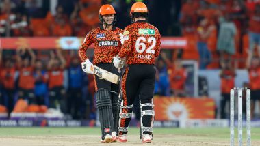 Sunrisers Hyderabad Defeat Lucknow Super Giants By 10 Wickets in IPL 2024: Rampaging Travis Head and Abhishek Sharma Power SRH to Dominant Win Against LSG