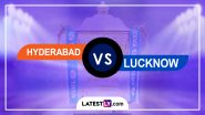 SRH vs LSG IPL 2024 Preview: Likely Playing XIs, Key Battles, H2H and More About Sunrisers Hyderabad vs Lucknow Super Giants Indian Premier League Season 17 Match 57 in Hyderabad