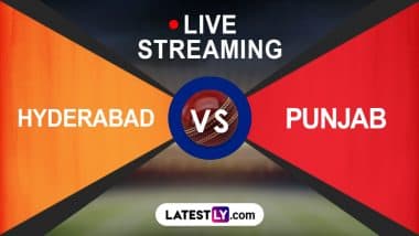 IPL 2024 Sunrisers Hyderabad vs Punjab Kings Free Live Streaming Online on JioCinema: Get TV Channel Telecast Details of SRH vs PBKS T20 Cricket Match on Star Sports