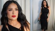 Salma Hayek Turns Up the Heat at the Gucci Cruise Show 2025, Actress Dazzles in a Classic Black Dress (View Pics)