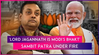 'Lord Jagannath Modi's Bhakt': Sambit Patra Faces Flak Over Remarks On Lord Jagannath, Apologises