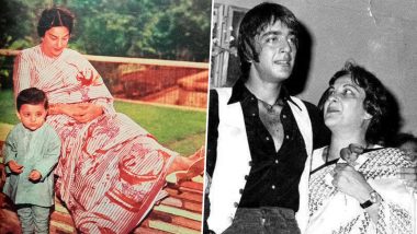 Nargis Dutt Death Anniversary: Sanjay Dutt Writes ‘Miss You, Maa’ As He Shares Fond Memories of His Beloved Mother on Insta