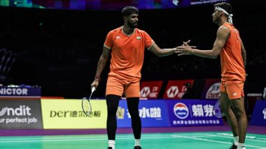 Satwiksairaj Rankireddy-Chirag Shetty Win Men’s Doubles Title at Thailand Open 2024 With Victory Over China’s Chen Bo Yang and Liu Yi