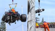Sergio Perez Suffers Horrific Crash Involving Kevin Magnussen and Nico Hulkenberg During Monaco GP 2024, Horrifying Visuals Surface