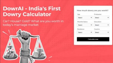 Shaadi Dowry Calculator Goes Viral! Shaadi.com's New 'Dowry Calculator' Feature Is More Than What You Think, Everything To Know