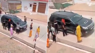 Madhya Pradesh: Dhirendra Shastri's Brother Shaligram Garg and His Men Brutally Assault Family Including Women and Children in Chhatarpur, Viral Video Surfaces